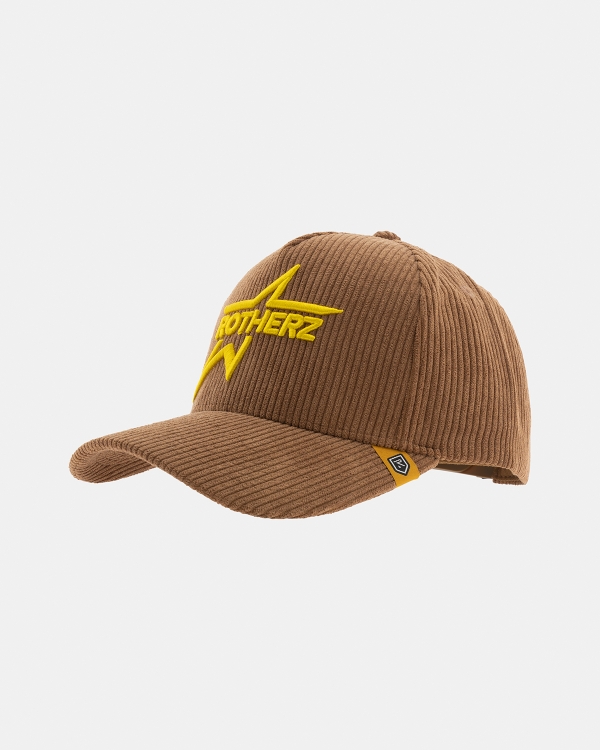 Corduroy Brown Cap